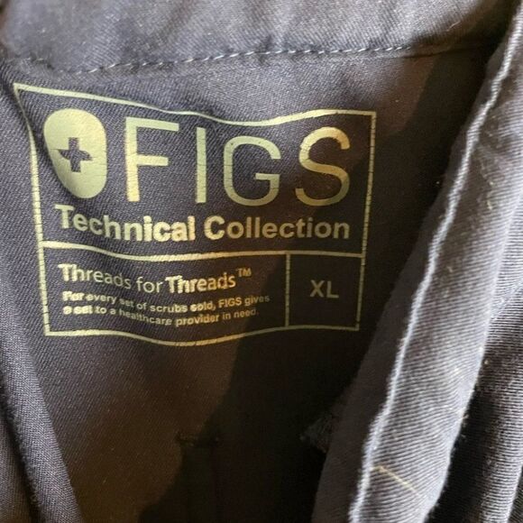 Figs Blue Pisco Basic Scrub Pants XL - Picture 13 of 14